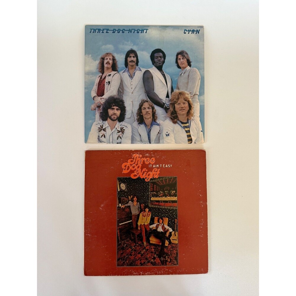 Three Dog Night LP Lot Cyan It Ain't Easy Original Inners ABC Records VG Cleaned